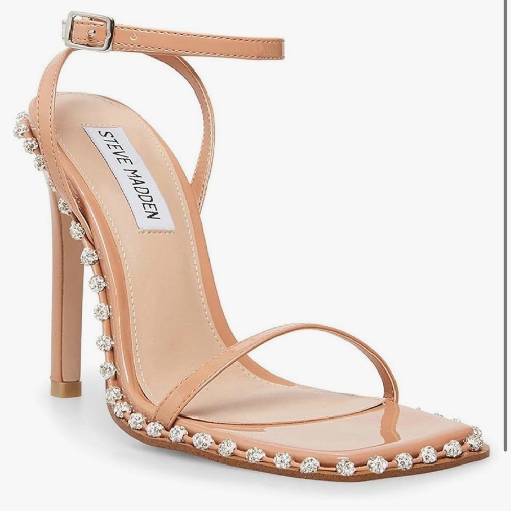 Steve Madden Women's Tan Strappy Heels